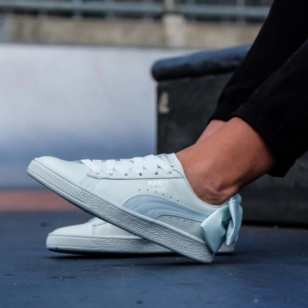 PUMA Bow Leather Sneakers - Picture 5 of 8